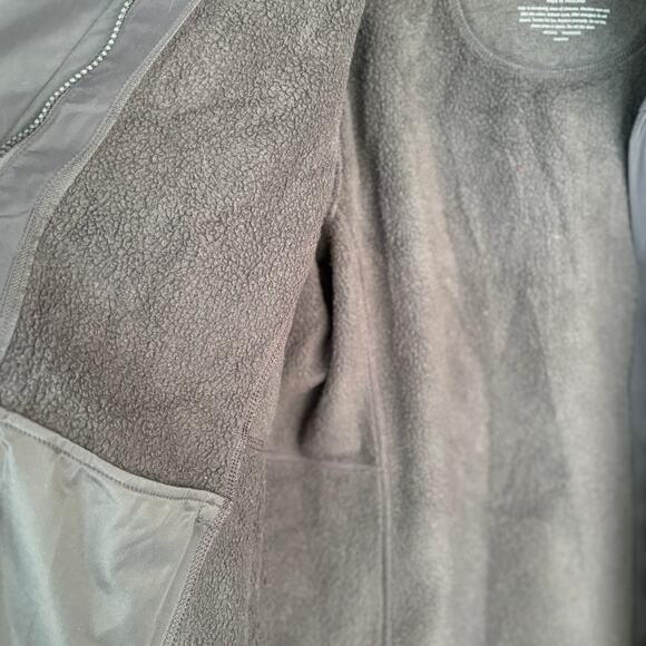 LL Bean Womens 3 in 1 Jacket XL Black L.L. Bean Hood Sweater Fleece Zip Coat - Picture 7 of 9